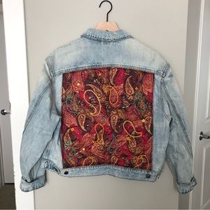 Free People Cropped Jean Jacket
